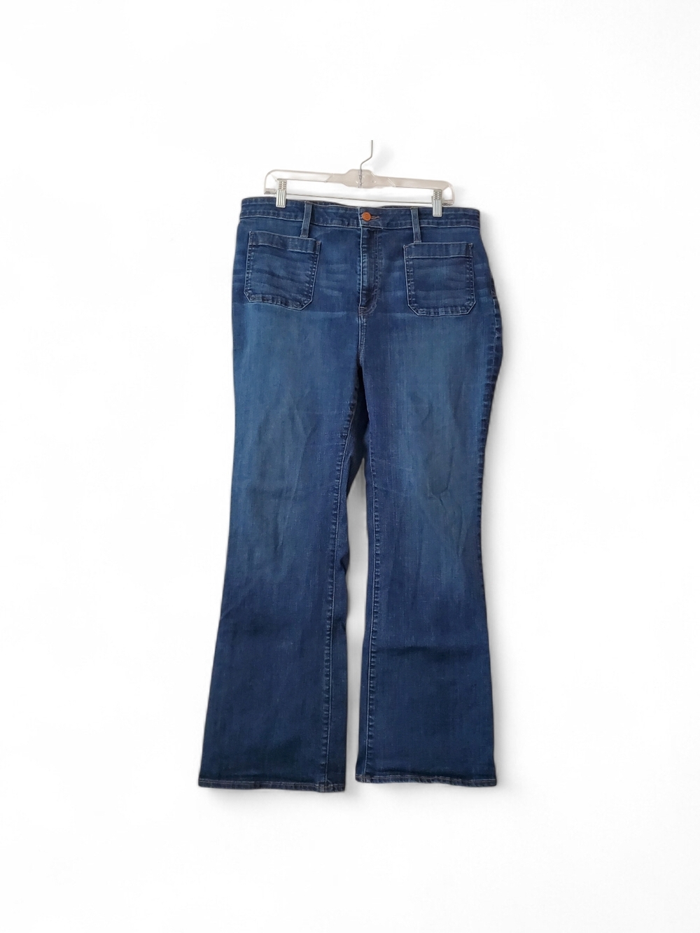 J. Crew Curvy Full Length Demi Bootcut Denim Jeans